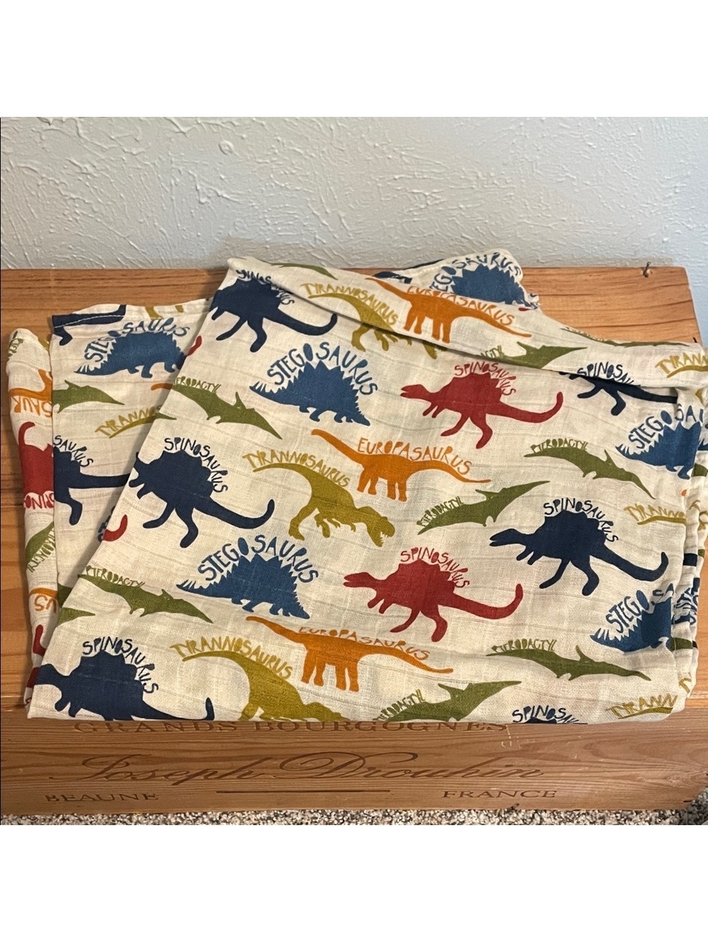Baby Swaddle Blanket - Dinosaur Print